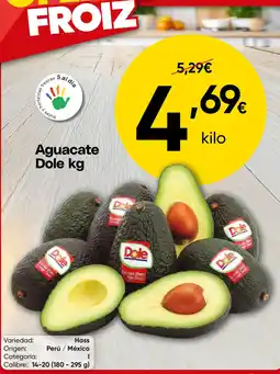 FROIZ Dole aguacate oferta