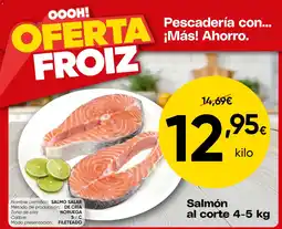 FROIZ Froiz salmón al corte oferta