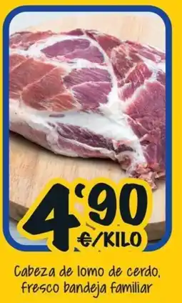 Cash Fresh Cabeza de lomo de cerdo oferta