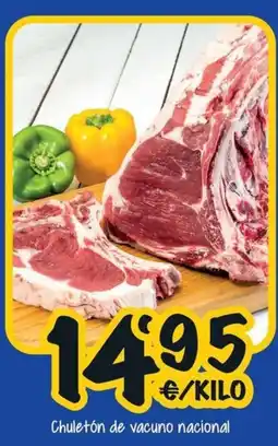 Cash Fresh Chuleton de vacuno nacional oferta