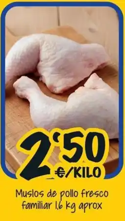 Cash Fresh Muslos de pollo fresco oferta