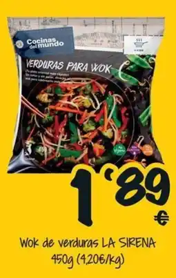 Cash Fresh Cocinas del mundo verduras para wok oferta