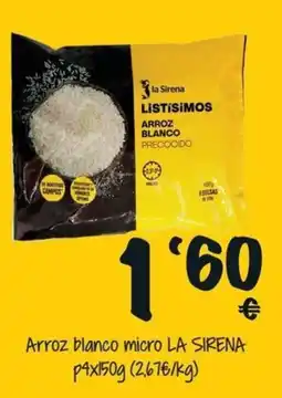 Cash Fresh La Sirena arroz blanco micro oferta