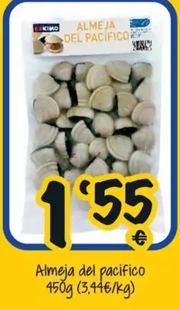 Cash Fresh Exkimo almeja del pacifico oferta