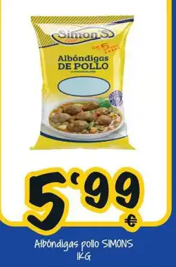 Cash Fresh Simon's albóndigas de pollo oferta