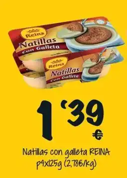 Cash Fresh Natillas con galleta REINA oferta
