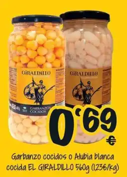 Cash Fresh El giraldillo garbanzo cocidos o alubia blanca oferta
