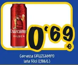 Cash Fresh Cerveza Cruzcampo Pilsen oferta