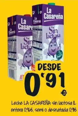 Cash Fresh La Casareña leche sin lactosa oferta