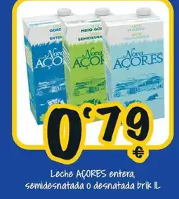 Cash Fresh Leche Açores entera, semidesnatada o desnatada brik oferta