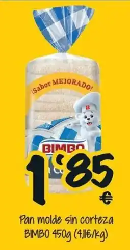Cash Fresh Bimbo pan molde sin corteza oferta