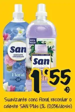 Cash Fresh San suavizante conc floral oferta