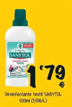 Cash Fresh Sanytol desinfectante textil oferta