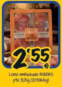 Cash Fresh Lomo embuchado BOADAS oferta
