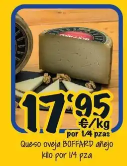 Cash Fresh Queso oveja BOFFARD añejo oferta