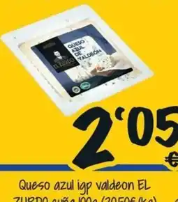 Cash Fresh El Zurdo queso azul igp valdeon oferta