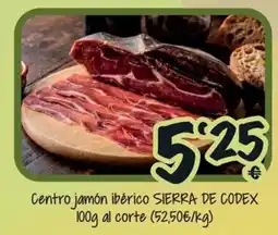 Cash Fresh Centro jamón ibérico SIERRA DE CODEX oferta