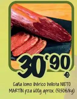 Cash Fresh Caña lomo ibérico bellota NIETO MARTÍN oferta