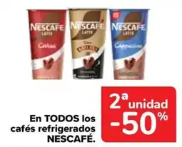 Carrefour Nescafe cafés refrigerados oferta