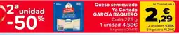 Carrefour García Baquero queso semicurado ya cortado oferta