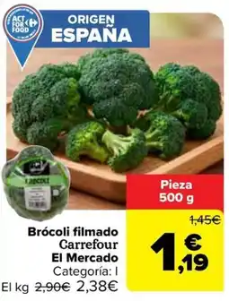 Carrefour Carrefour Brócoli filmado oferta