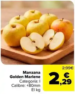 Carrefour Manzana Golden Marlene oferta