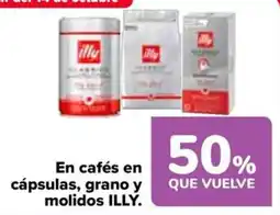 Carrefour Illy cafés en cápsulas, grano y molidos oferta