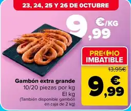 Carrefour Gambón extra grande oferta