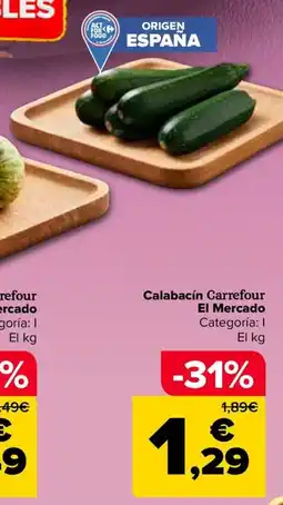 Carrefour Carrefour calabacín el mercado oferta