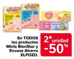 Carrefour Elpozo minis bienstar y envase ahorro oferta