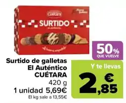 Carrefour Cuétara Surtido El Auténtico oferta