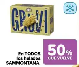 Carrefour Sammontana helados oferta