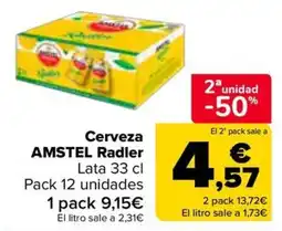 Carrefour Amstel radler oferta
