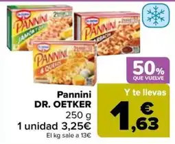 Carrefour Pannini DR. OETKER oferta