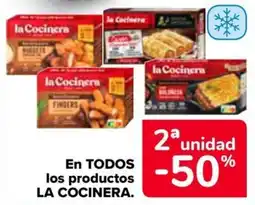 Carrefour La cocinera en todos los productos oferta