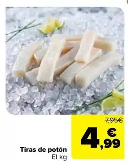 Carrefour Tiras de potón oferta