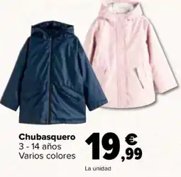 Carrefour Chubasquero oferta