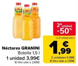 Carrefour Néctares GRANINI oferta