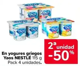 Carrefour Yaos yogures griegos oferta