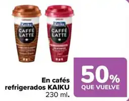 Carrefour KAIKU cafés refrigerados oferta