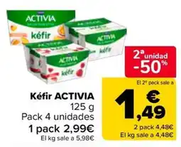 Carrefour Kéfir ACTIVIA oferta