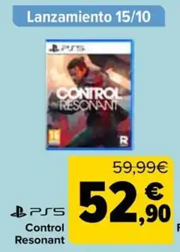 Carrefour PS5 Control Resonant oferta