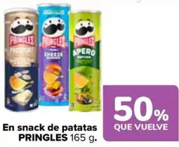 Carrefour Pringles snack de patatas oferta