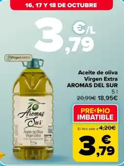 Carrefour Aromas del Sur Aceite de Oliva Virgen Extra oferta