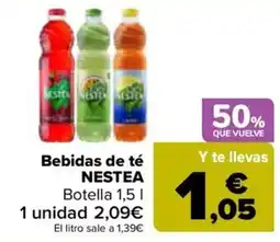 Carrefour Bebidas de té NESTEA oferta