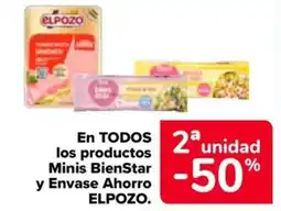 Carrefour Market Elpozo minis bienstar y envase ahorro oferta