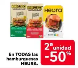 Carrefour Heura hamburguesas oferta