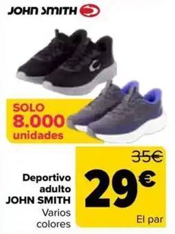 Carrefour john smith deportivo adulto oferta