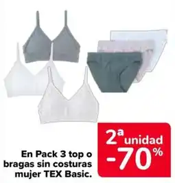 Carrefour Mujer tex basic oferta