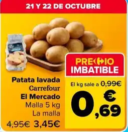 Carrefour Market Carrefour Patata lavada oferta